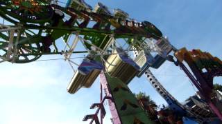 Wade Shows 2012 Berrien County Fair Chance Zipper Berrien Springs Michigan [upl. by Eisteb]