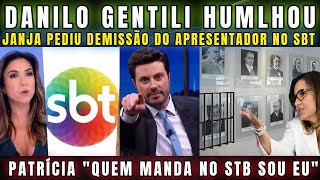 URGENTE PODE RIR JANJA PEDIU DEMISSÃO DE DANILO GENTLI NO SBT APRESENTADOR HUMLHOU ESPOSA DE INÁCIO [upl. by Nashbar]