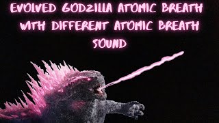 evolved godzilla atomic breath with different sound [upl. by Almeria]