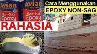 Tutorial Cara menggunakan Lem Epoxy Non  Sag Dempul Epoxy The Best Way To Use Epoxy Non  Sag [upl. by Taffy]