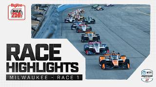 Race Highlights  2024 HyVee Milwaukee Mile 250s  Race 1  INDYCAR SERIES [upl. by Parfitt]