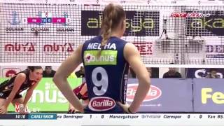 FENERBAHCE v VAKIFBANK  TURKISH WOMEN VOLLEY LEAGUE 2016 2017 [upl. by Olympie]