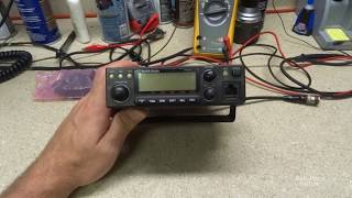 Mic Jack Repair Radio Shack HTX 212 2 Meter Ham Radio [upl. by Helbonnah]