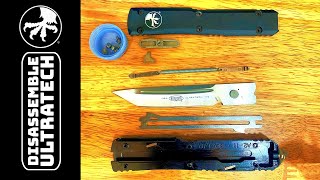 Microtech Ultratech Knife Disassemble and Assemble After taking it apart Will it work [upl. by Ocirred]