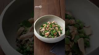 Recette de Salade tiède quinoa et saumon [upl. by Lazar]