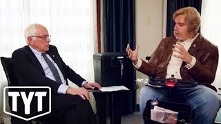 Sacha Baron Cohen Trolls Bernie Sanders [upl. by Narrad167]