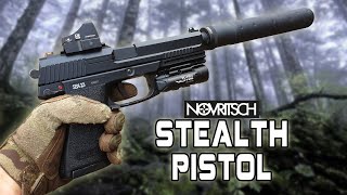 Ultimate Stealth Snipers Sidearm Novritsch SSX23 MK23 [upl. by Lehcir]