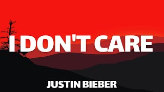 Ed Sheeran amp Justin Bieber  I dont Care Lyrics [upl. by Laurance60]