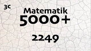 Matematik 5000 3c 2249 matte 3c [upl. by Yelserp]