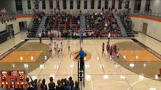 Dodgeville vs Platteville  Varsity Girls Volleyball [upl. by Gadmon]