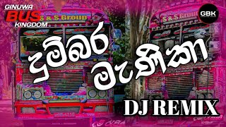 දුම්බර මැණිකා DJ REMIX 2024 ll SL BUS VIDEO II GINUWA BUS KINGDOM [upl. by Daus]