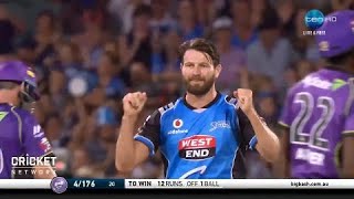 Adelaide Strikers v Hobart Hurricanes BBL07 [upl. by Heppman313]