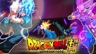 Goku Completed Super Saiyan Blue  KaioKen vs Beerus [upl. by Aihtibat]