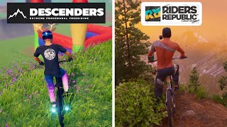 Descenders VS Riders Republic [upl. by Hilario]