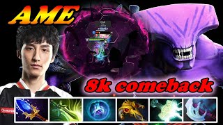 Ame Faceless Void 8k comeback vs 2 counter picks  Immortal Best Ranked Gameplay [upl. by Oetomit737]