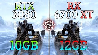 RTX 3080 vs RX 6700 XT  How Big Is The Difference [upl. by Waterman]