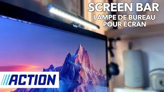 ScreenBar de chez ACTION la Barre lumineuse pour écrans dordinateur Mac et Windows [upl. by Nadaha]