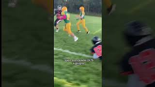 Jaxon domyslawski Deerlakes 2024 football highlights [upl. by Zysk887]