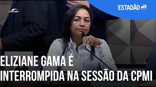 CPMI do 8 de Janeiro senadora Eliziane Gama é interrompida no início da sessão [upl. by Poppy]