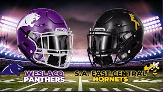 Weslaco Panthers vs SA East Central Hornets 11222024 [upl. by Noreg135]