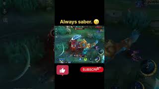 Noob saber 🥲 mobilelegends epicstream livegaming mlbb epicrank ml mlbbindia legend alpha [upl. by Annor]