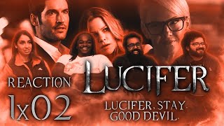 Lucifer  1x2 Lucifer Stay Good Devil  Group Reaction [upl. by Jedthus569]