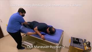 Quick Liberatory Rotation QLR Maneuver foe Right Apogeotropic PSC BPPV [upl. by Lindley99]