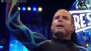 WrestleMania 33 REGRESO DE THE HARDY BOYZ LUCHA COMPLETA 02 04 17 [upl. by Norok446]