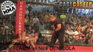 Hardrock MMA 82 Fight 6 Nicholas Denicola vs Cody Flamm 155 Ammy [upl. by Adli]