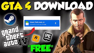 Download GTA 4 For FREE In Your PCLaptop  No Clickbait 😍 100 Real [upl. by Lacim881]