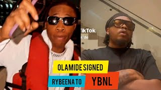 Olamide featured in RYBEENA new song ID ME as Olamide set to sign RYBEENA TO YBNL [upl. by Novah940]