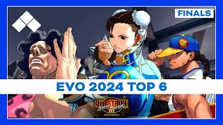 Evo 2024 Street Fighter III 3rd Strike Top 6 [upl. by Ali754]