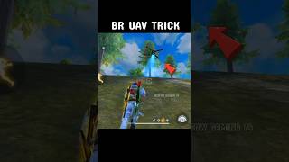 BR Rank UAV Trick 🔥 Free Fire Drone Climbing Trick [upl. by Nelan]