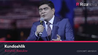 Xurshid Rasulov  Kundoshlik LIVE VIDEO 2021 [upl. by Atinar]