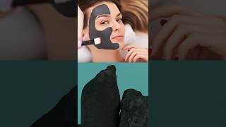 How to make charcoal face mask at home😃💯 farorganics foryou shorts charcoal acnetreatment acne [upl. by Constance]