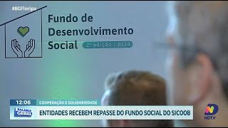 Fundo social do Sicoob contempla mais de 400 projetos em SC e RS [upl. by Brenk]