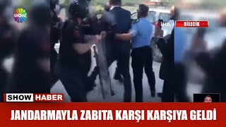 Jandarmayla zabıta karşı karşıya geldi [upl. by Nettie500]