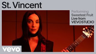 St Vincent  Sweetest Fruit Live Performance  Vevo [upl. by Anastasius543]