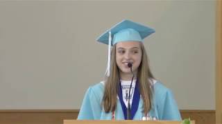 Graduation Speech by Salutatorian Sydney Belej [upl. by Ithaman]