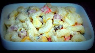 Filipino Macaroni Salad Filipino food Filipino recipe [upl. by Alboran548]