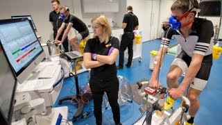 Brownlee Brothers at the GSK Human Performance Lab on BBC London News [upl. by Idoux]