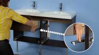 IKEA GODMORGON Double Sink Installation Instructions [upl. by Neille902]