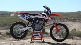 2017 KTM 250 SXF  First Impression  TransWorld Motocross [upl. by Novad]