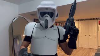 Scout Trooper Black series starwarfan starwars stormtrooper [upl. by Ueik]