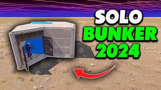 The SOLO BUNKER In Rust  Rust Base Design 2024 [upl. by Ias35]