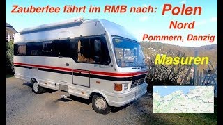 Reisebericht Polen Nord Pommern und Masuren mit dem RMB Wohnmobil [upl. by Esom]