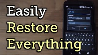 Back Up amp Restore All Your Apps Data amp Settings With ZIPme  Android HowTo [upl. by Brenner]