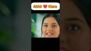 new love story start in yrkkh show abhir kiarayt shorts [upl. by Arela410]