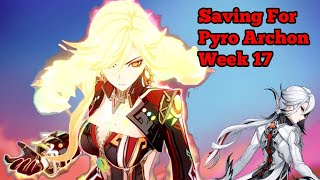 Saving For Pyro Archon Week 17 Genshin Impact [upl. by Meldon]