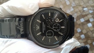 Emporio Armani AR1451 unboxing  Original or fake Help [upl. by Roux]